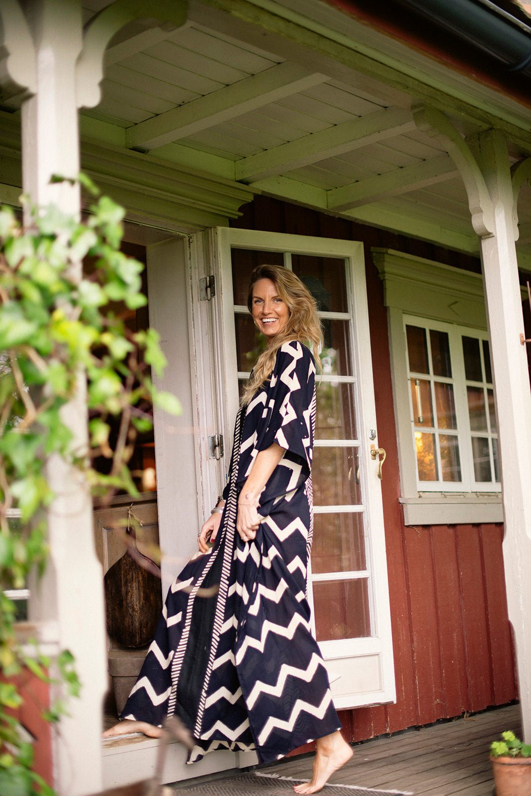 The Ashwem Kaftan Blockprint