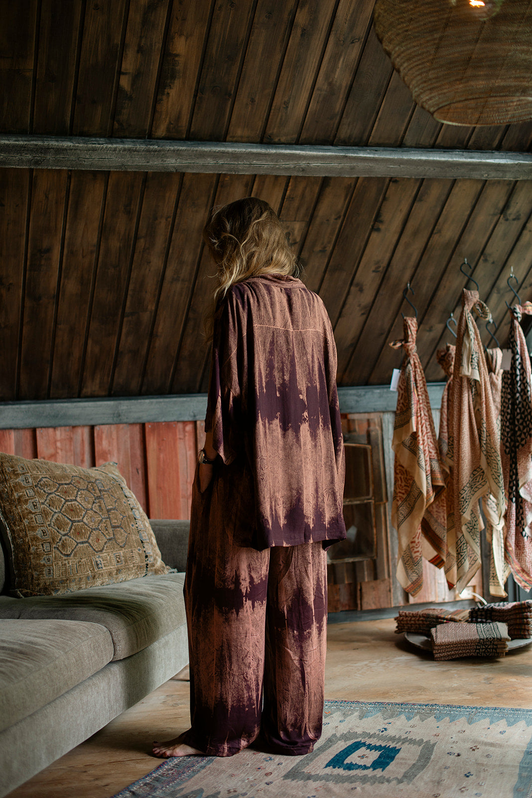 The Pushkar Pants Aubergine