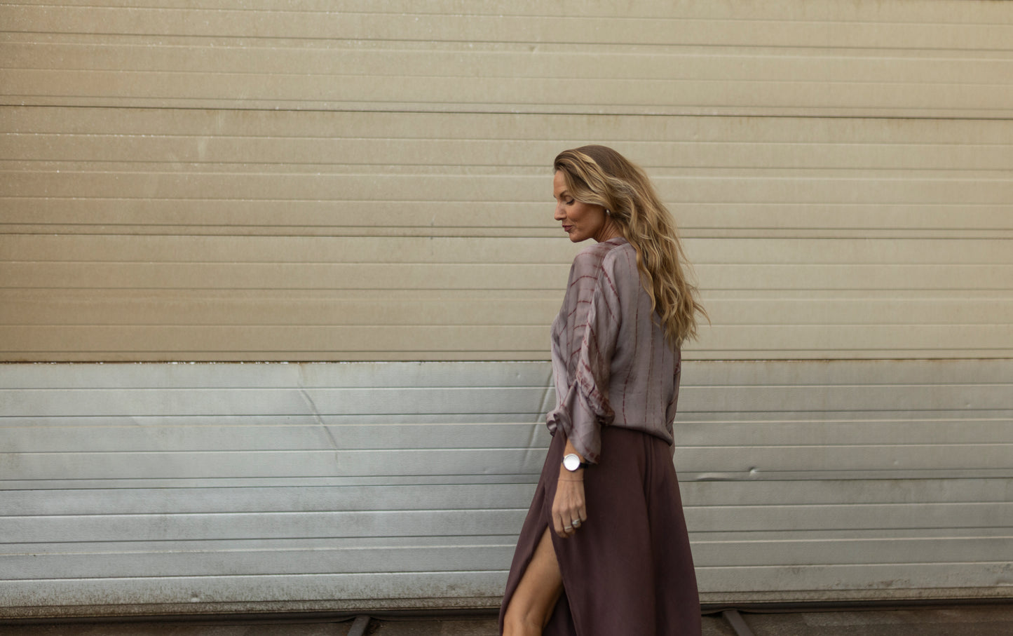 The Madrid Pants Aubergine