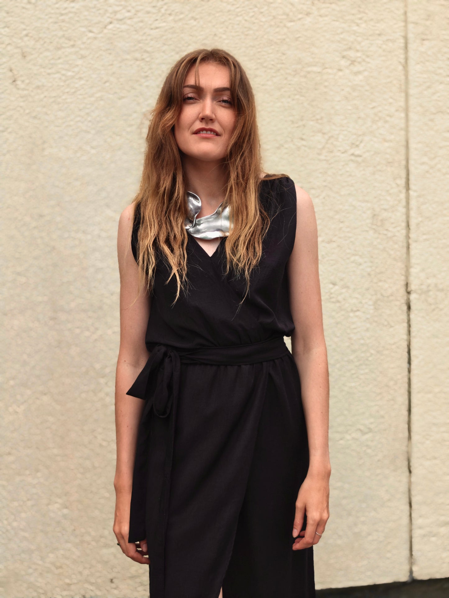 The Maranola Dress Black Viscose