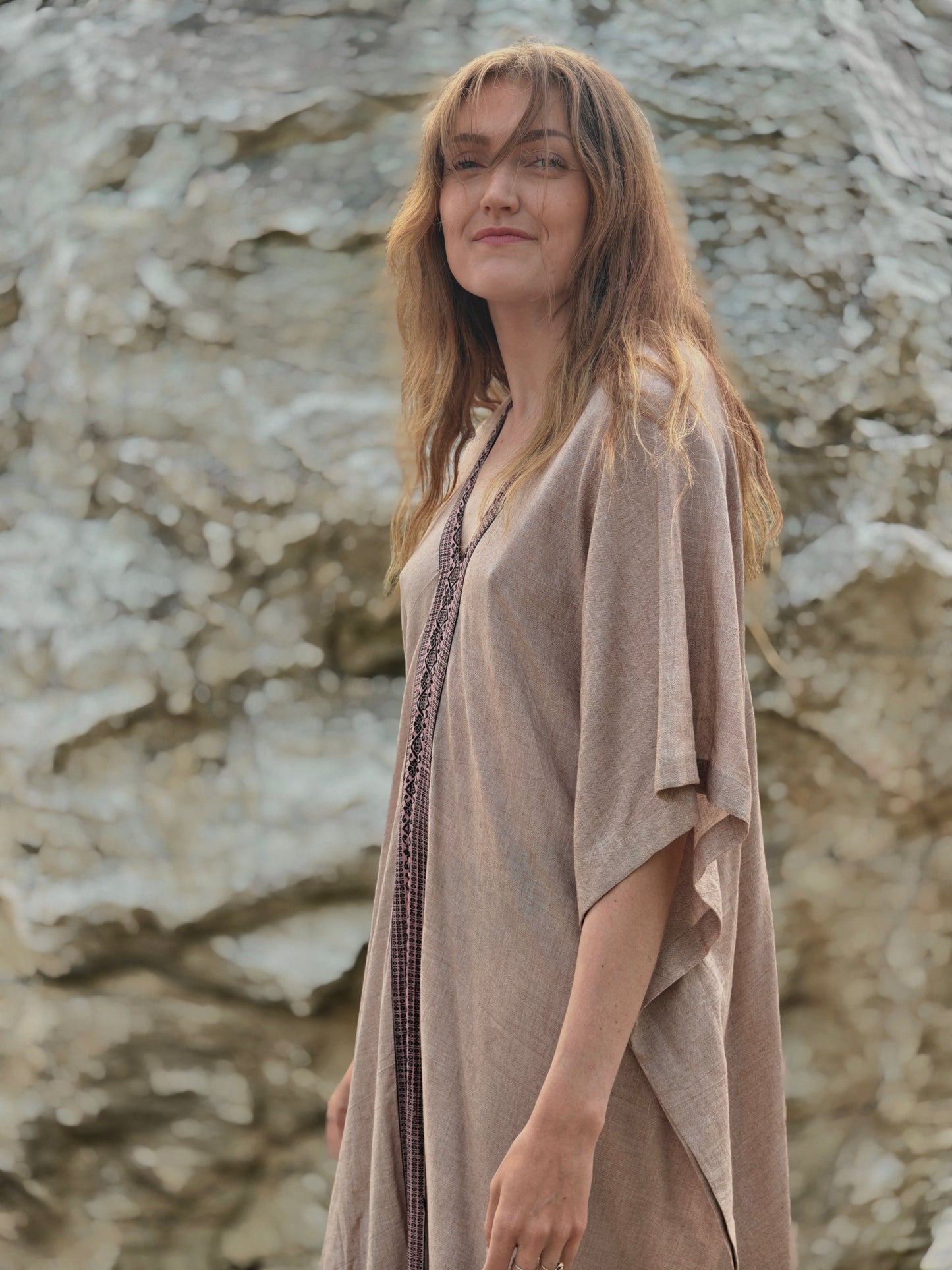 Ashwem Kaftan Sari Border II