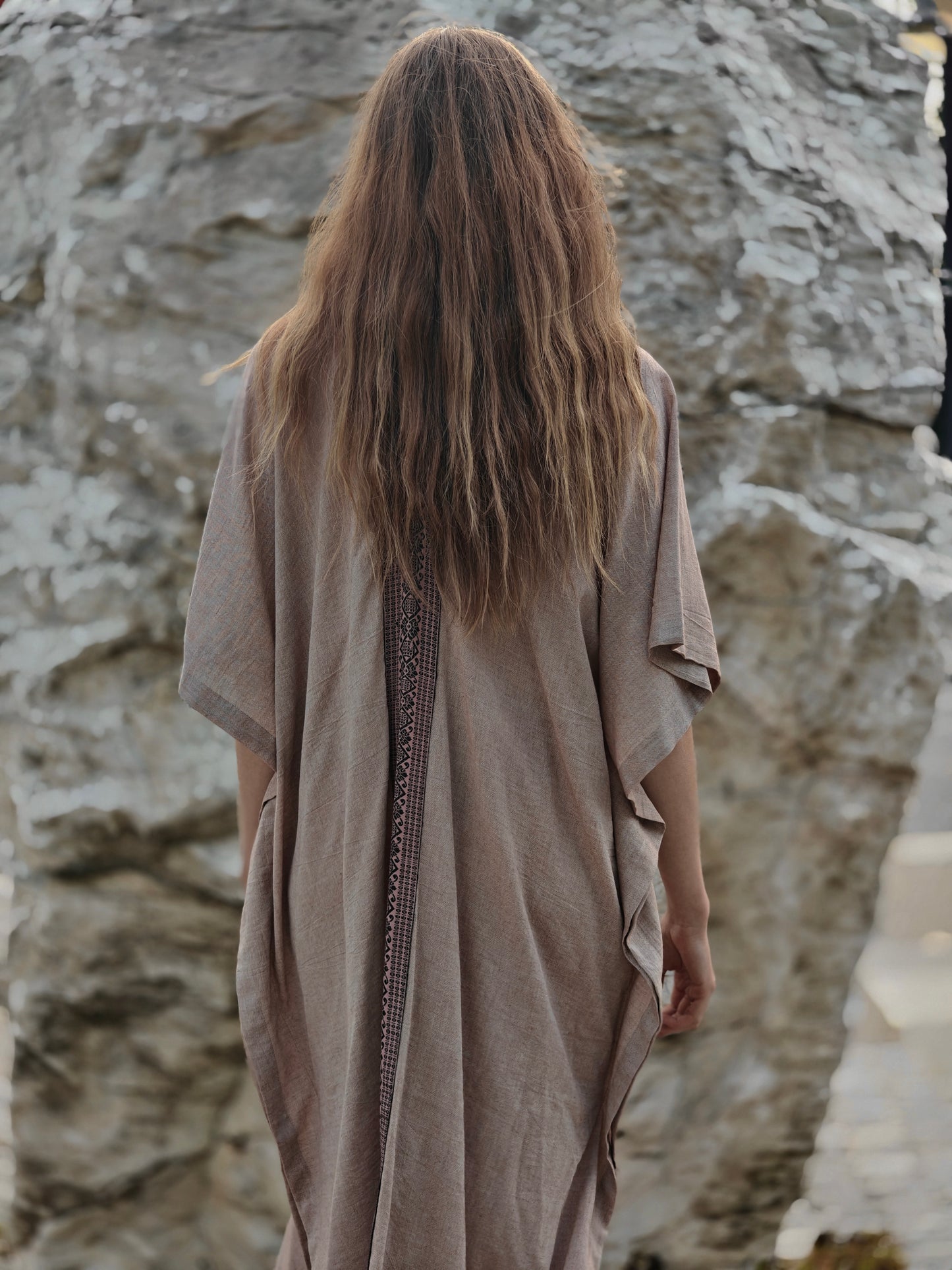 Ashwem Kaftan Sari Border II