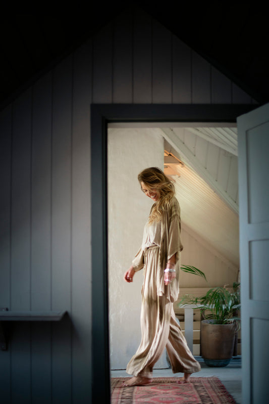 The Pushkar Kimono Olive