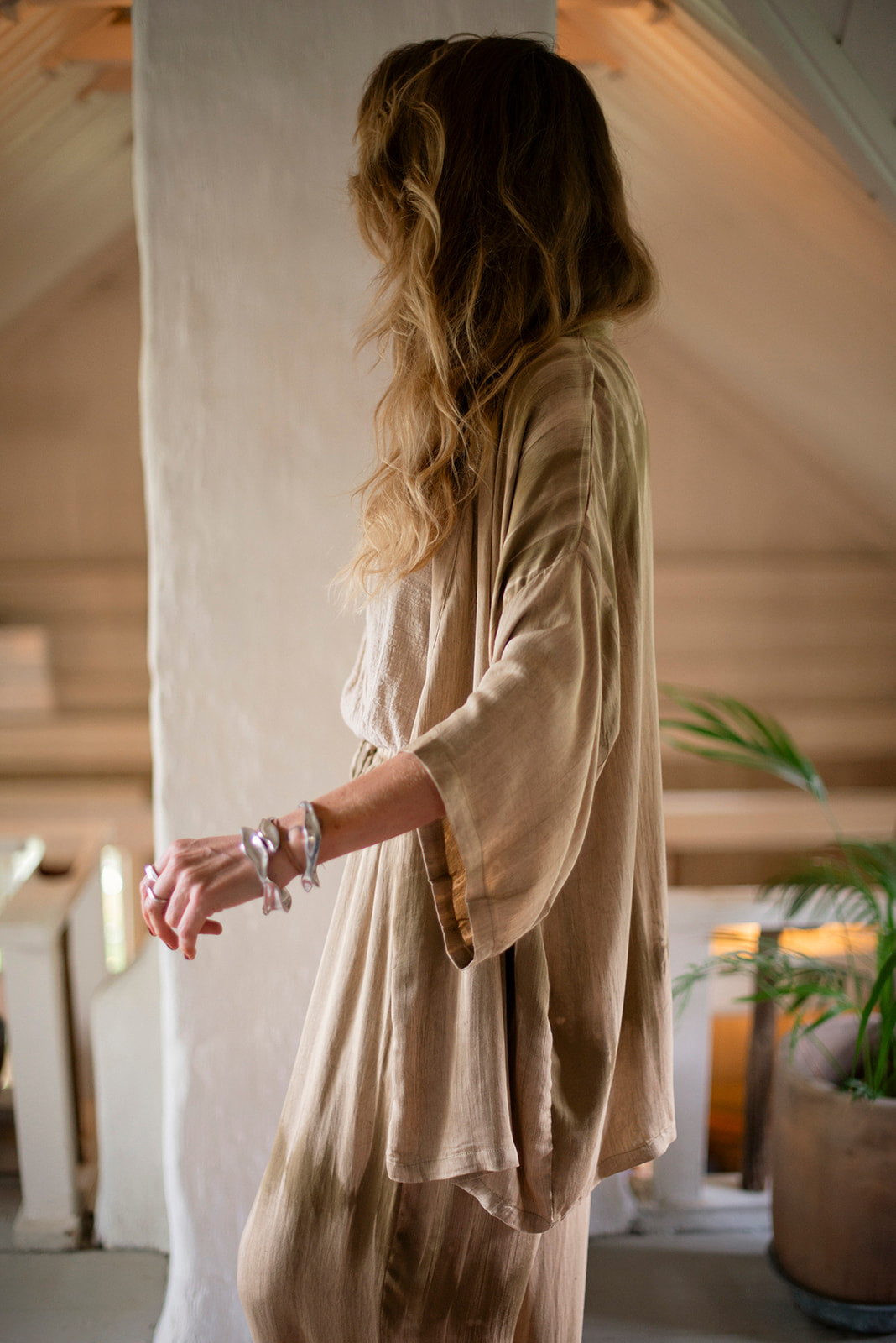 The Pushkar Kimono Olive