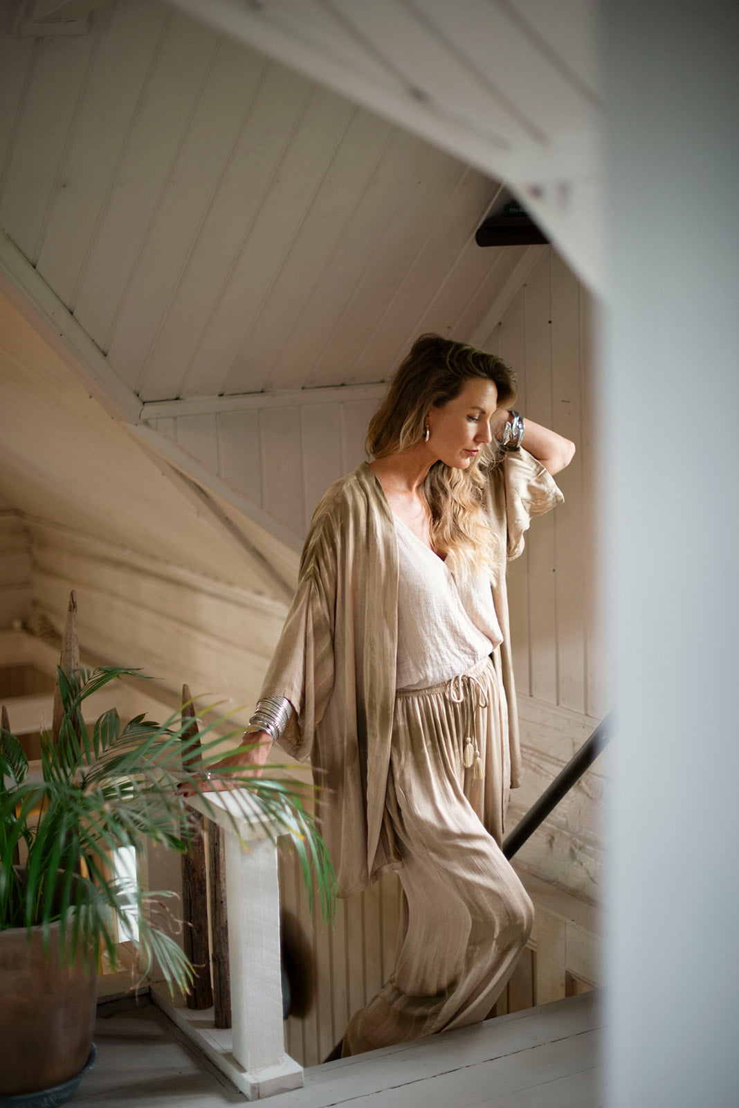 The Pushkar Kimono Olive