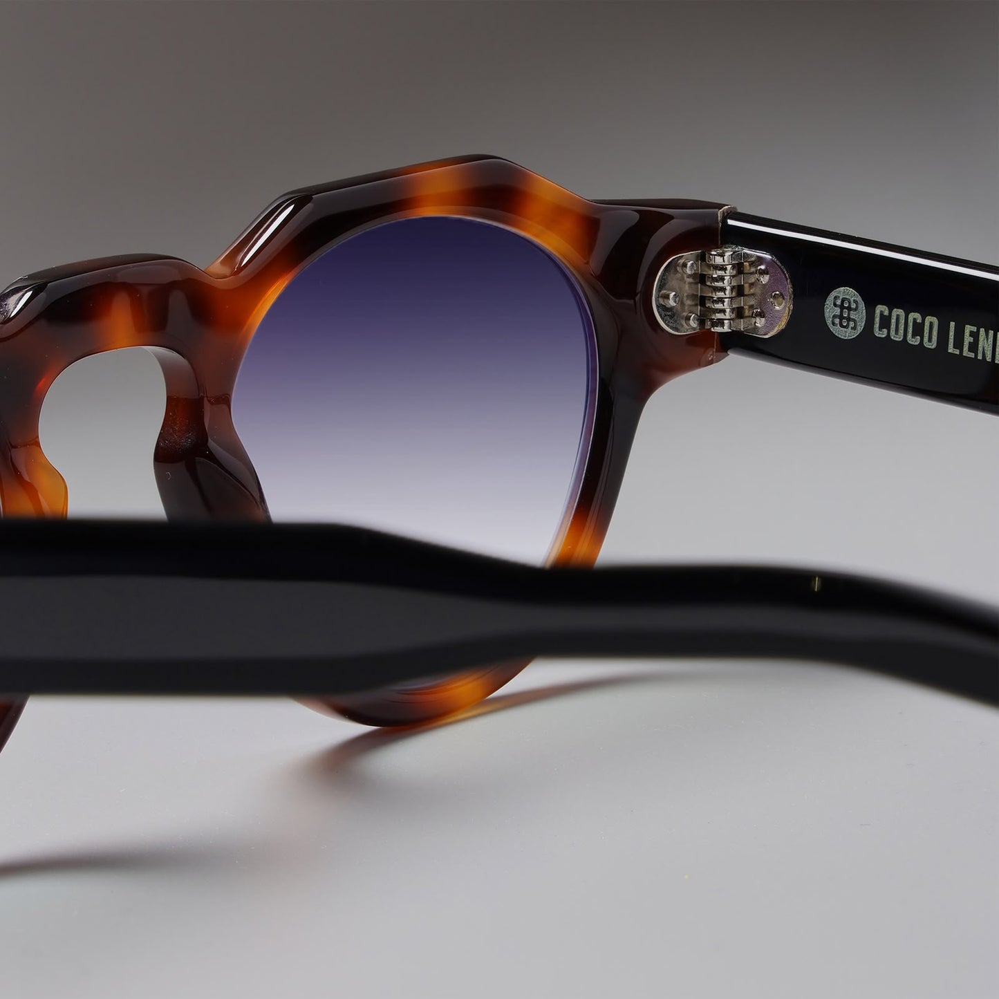 Coco Leni Sunglasses Panto Tortoise